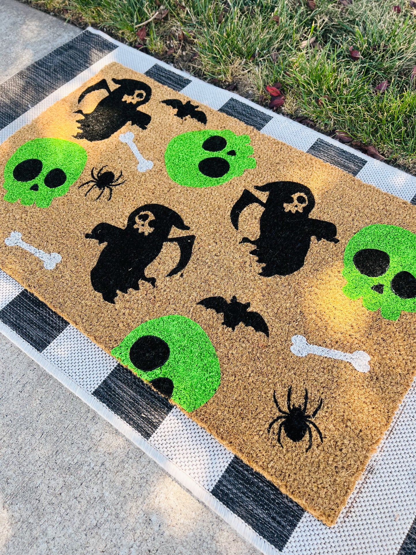 Grim Reaper Doormat