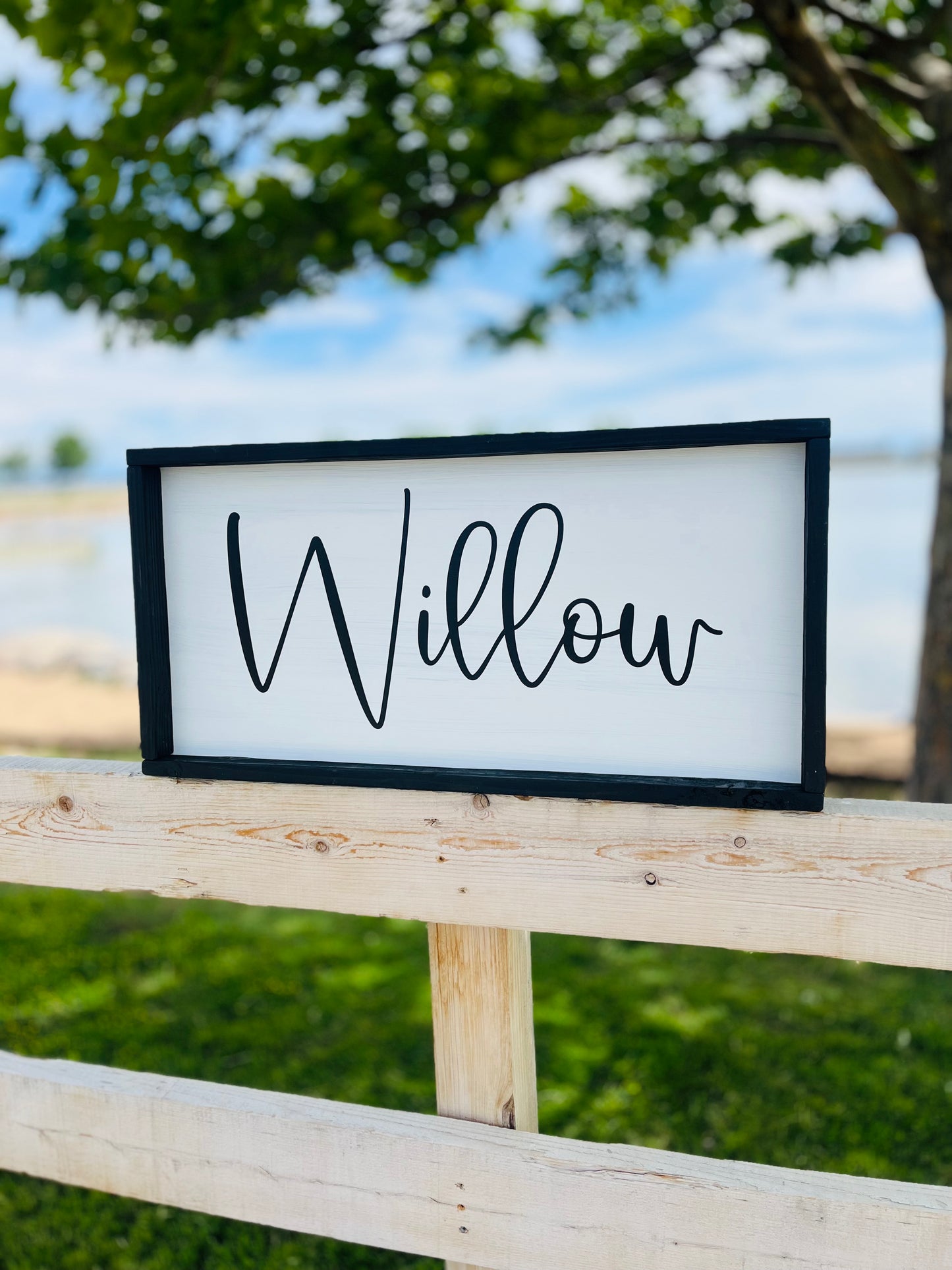 "Willow" Name Sign