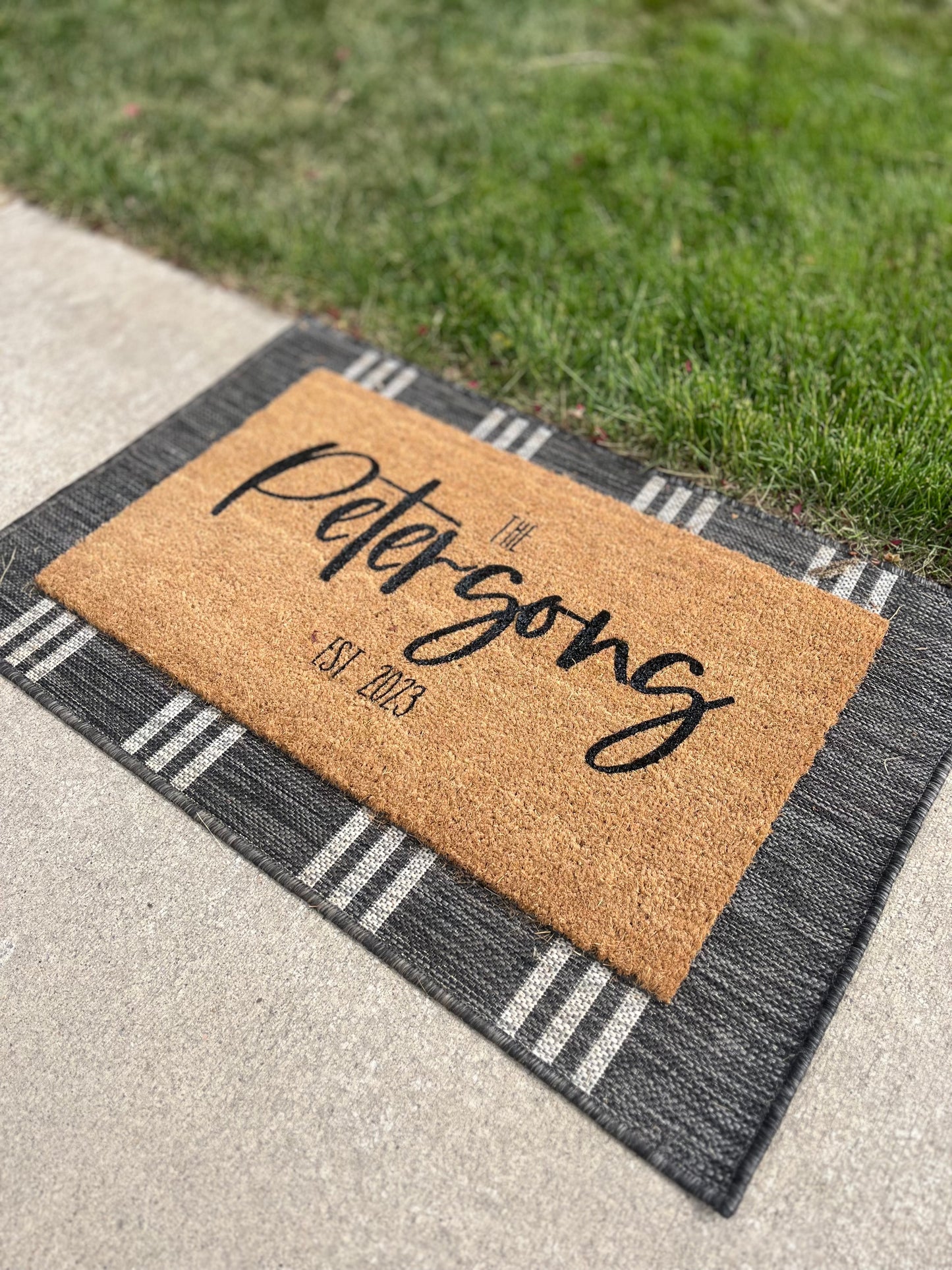 The "Petersons" Doormat