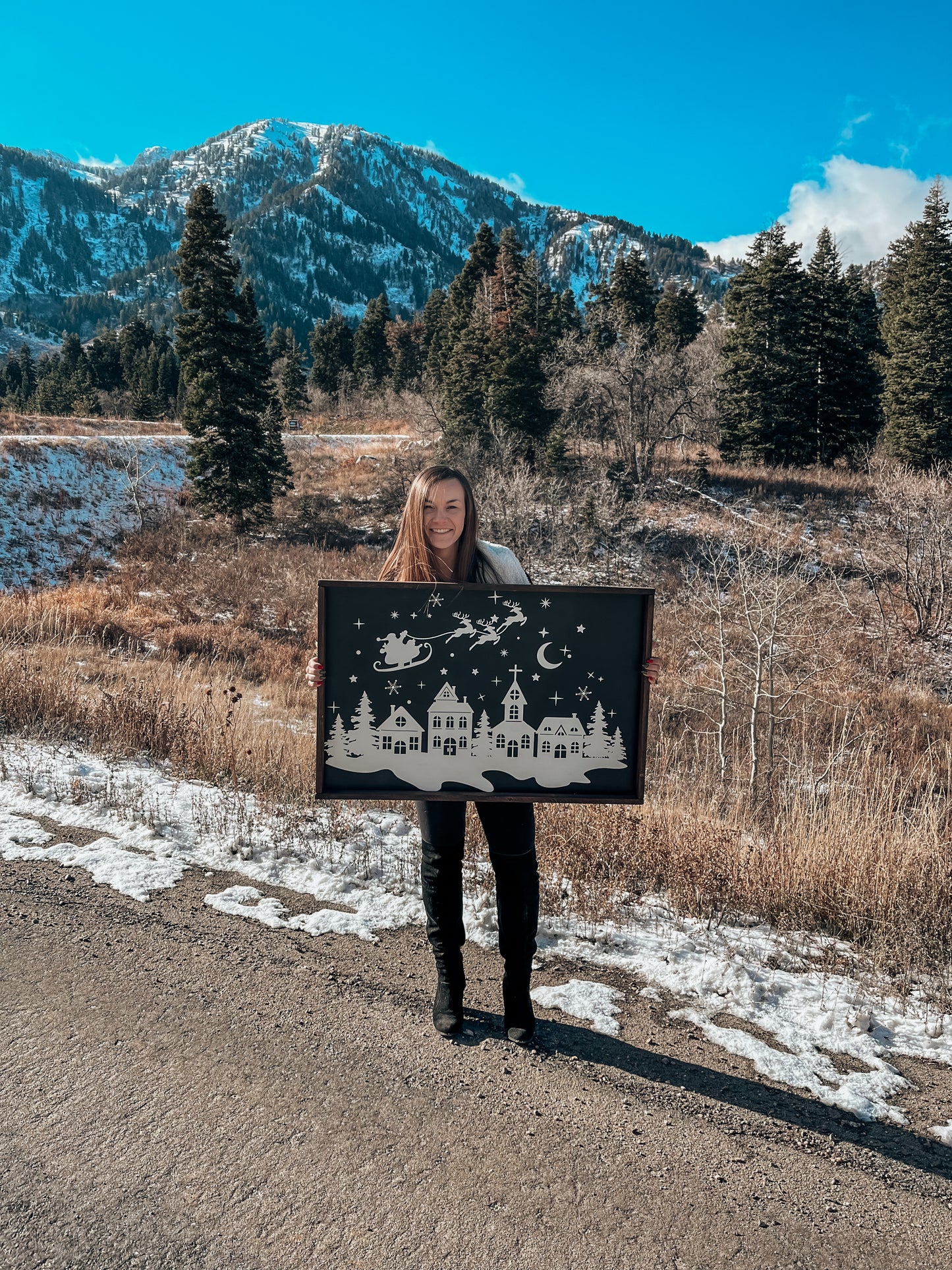 Search The Skies Scene Sign