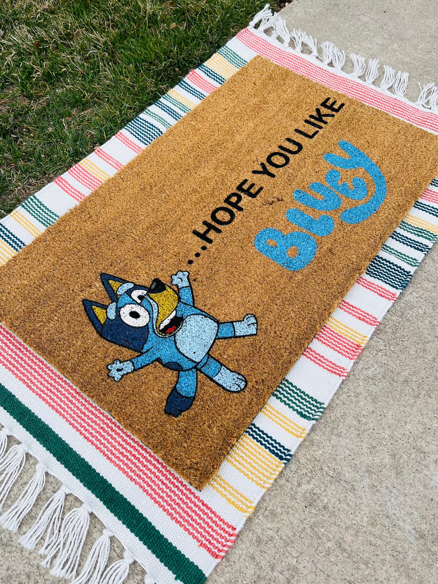 Hope You Like Bluey Doormat