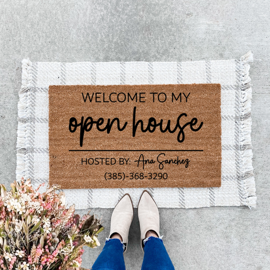 Open House Doormat