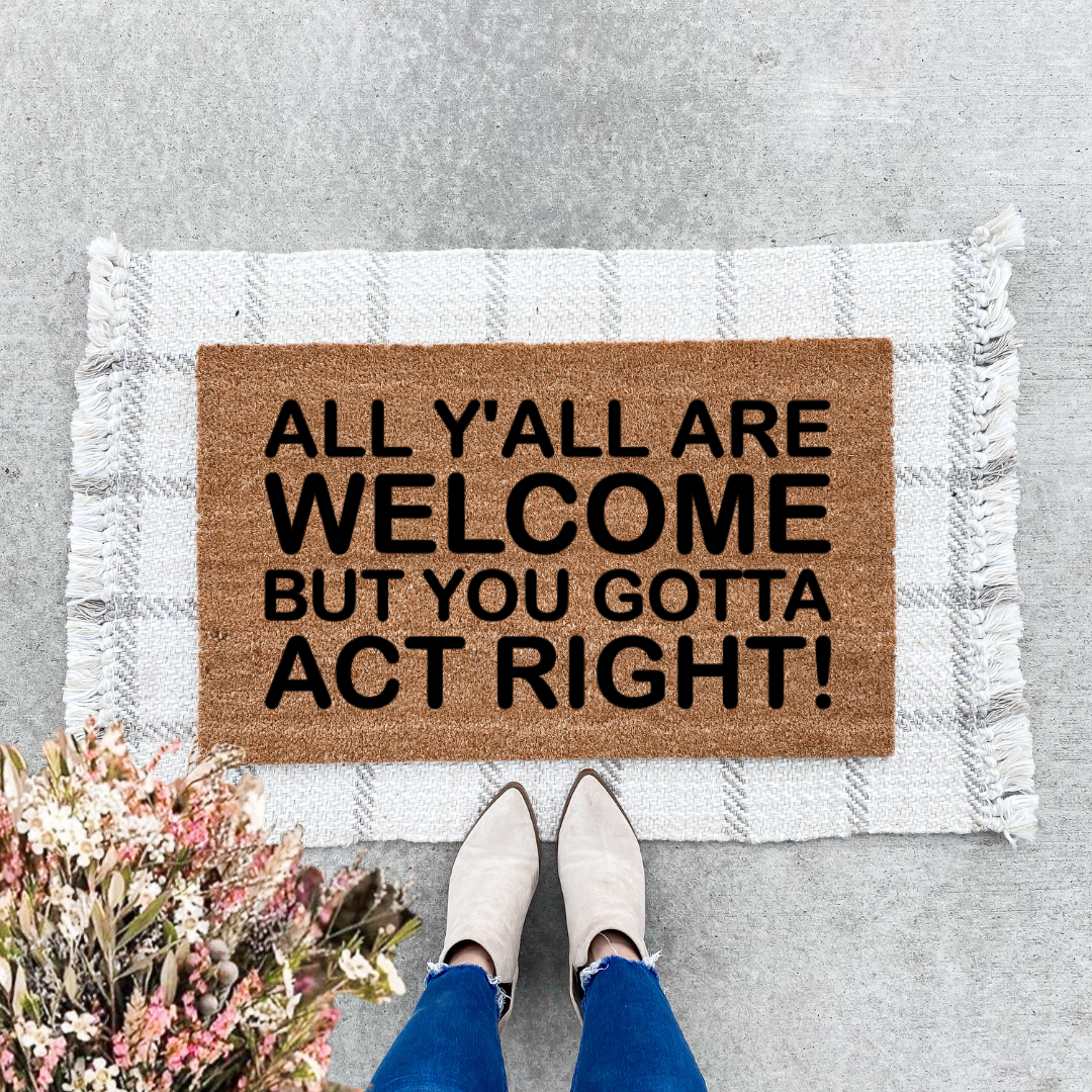 Act Right Doormat