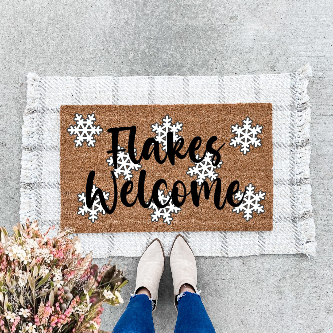 Flakes Welcome Doormat