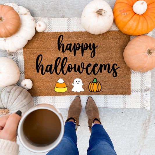 Happy Halloweems Doormat