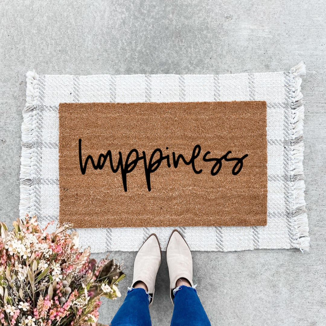 Happiness Doormat