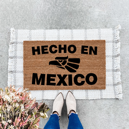 Hecho En Mexico Doormat