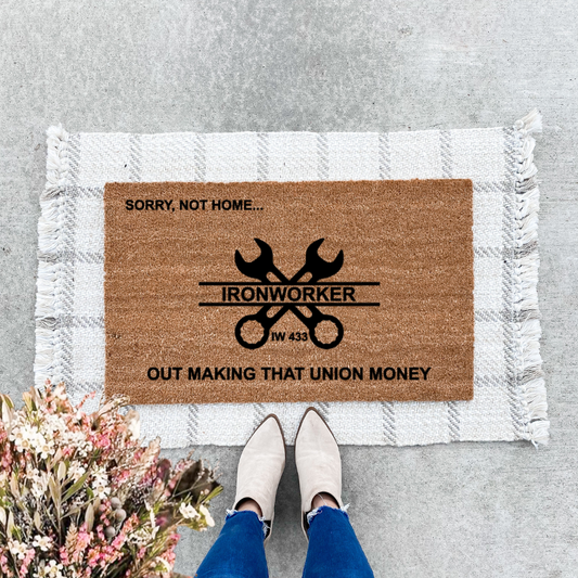 Ironworker Doormat