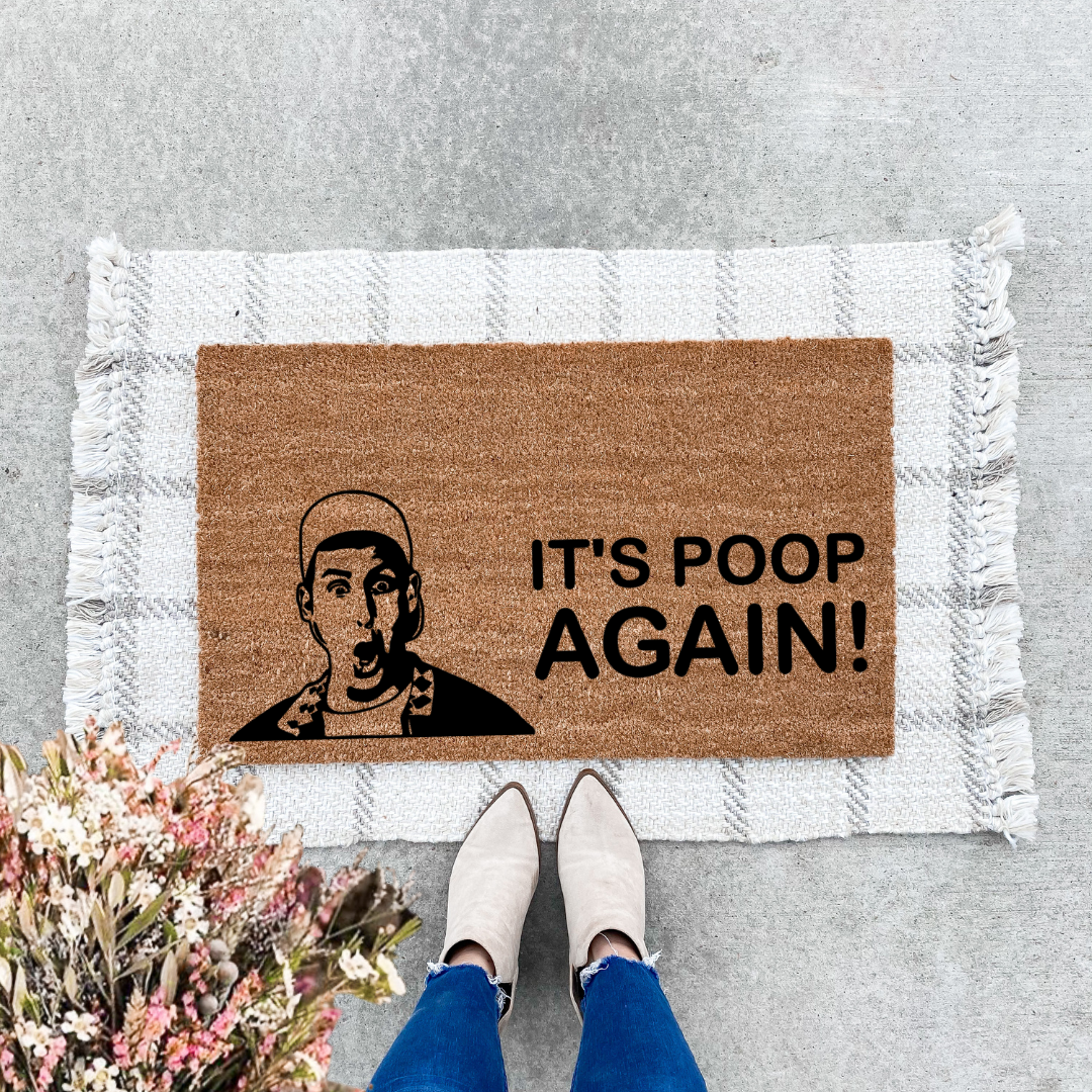 It's Poop Again Billy Madison Doormat