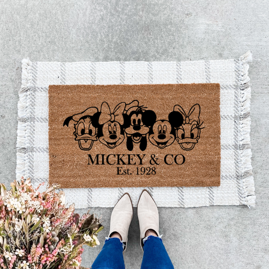 Mickey & Co Doormat