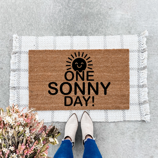 One Sonny Day Doormat