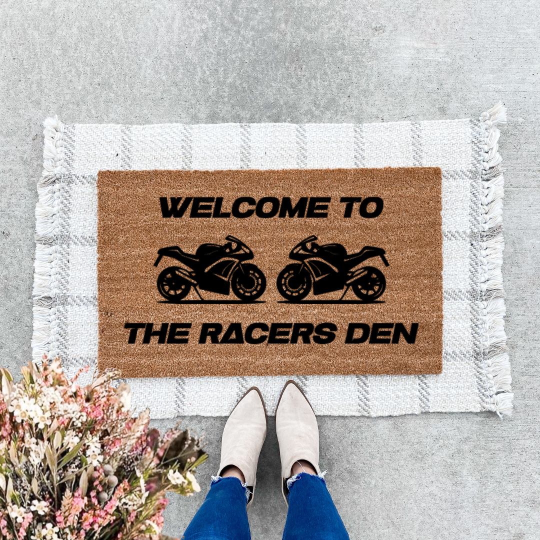 Racers Den Doormat