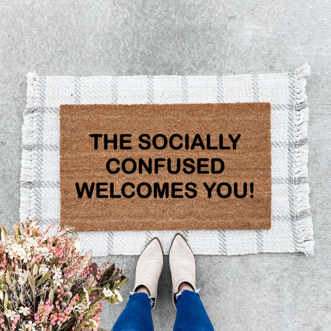 Socially Confused Doormat
