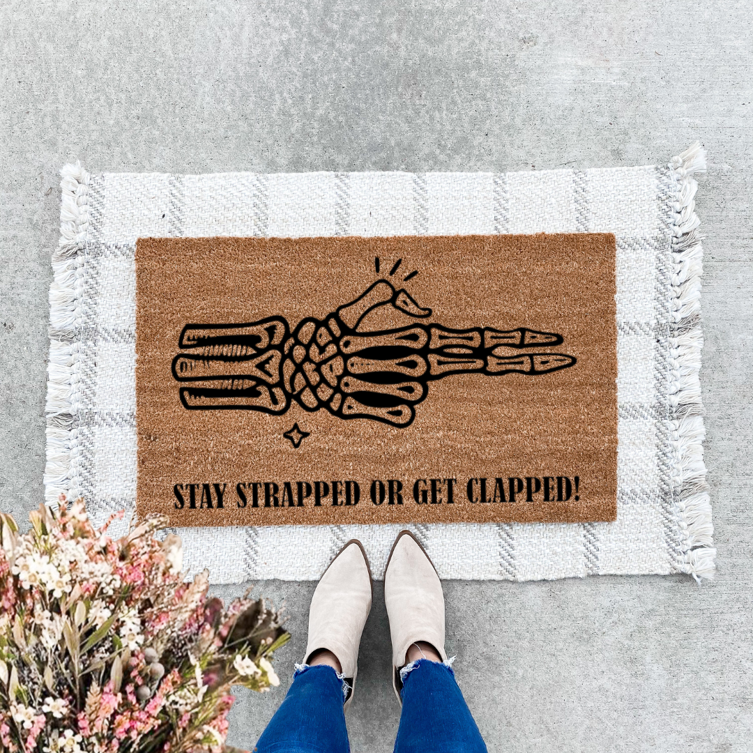 Strapped Doormats