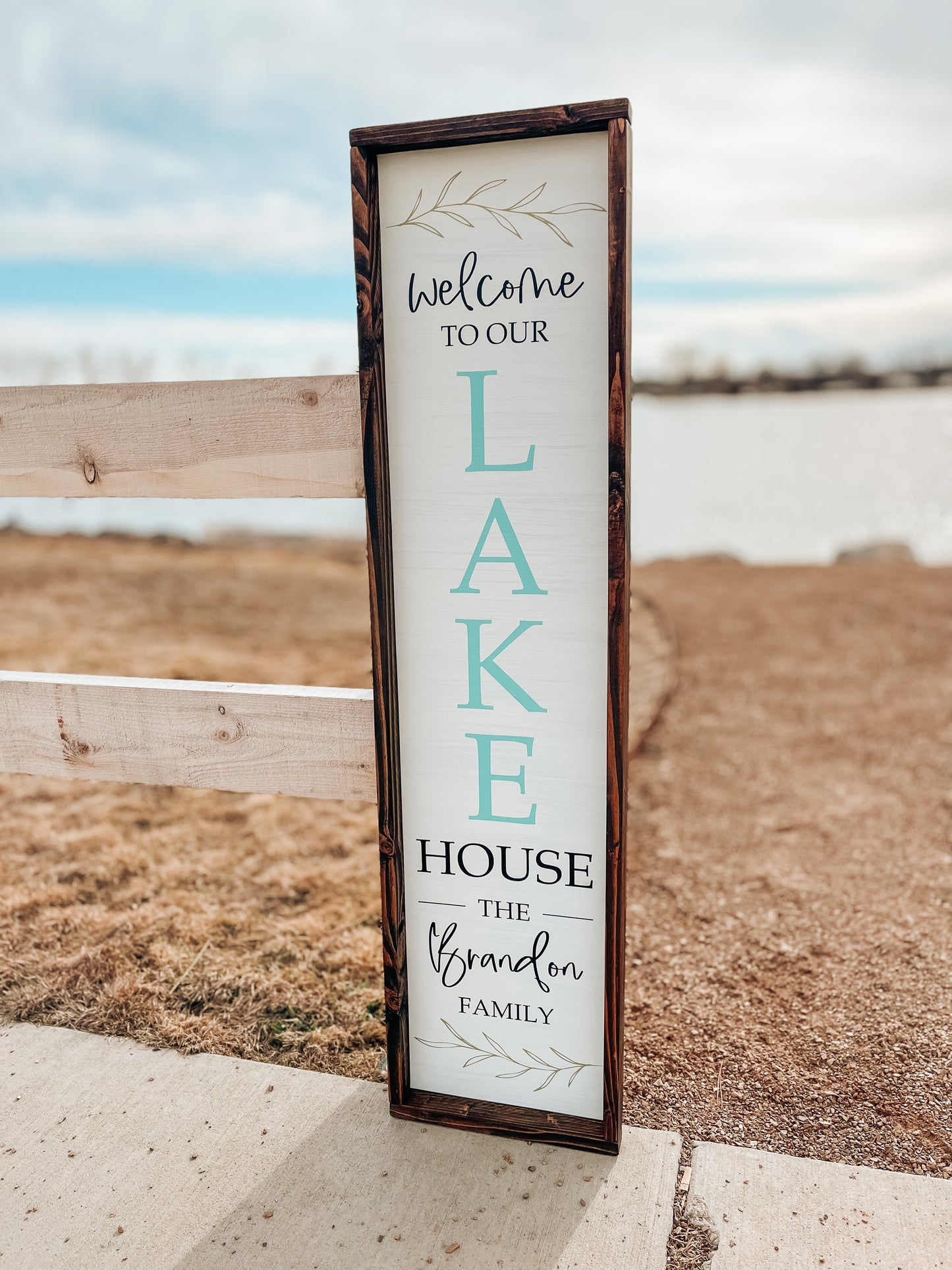 Lake House Porch Sign