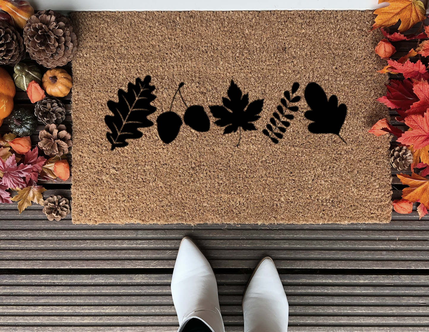 Leaves Doormat