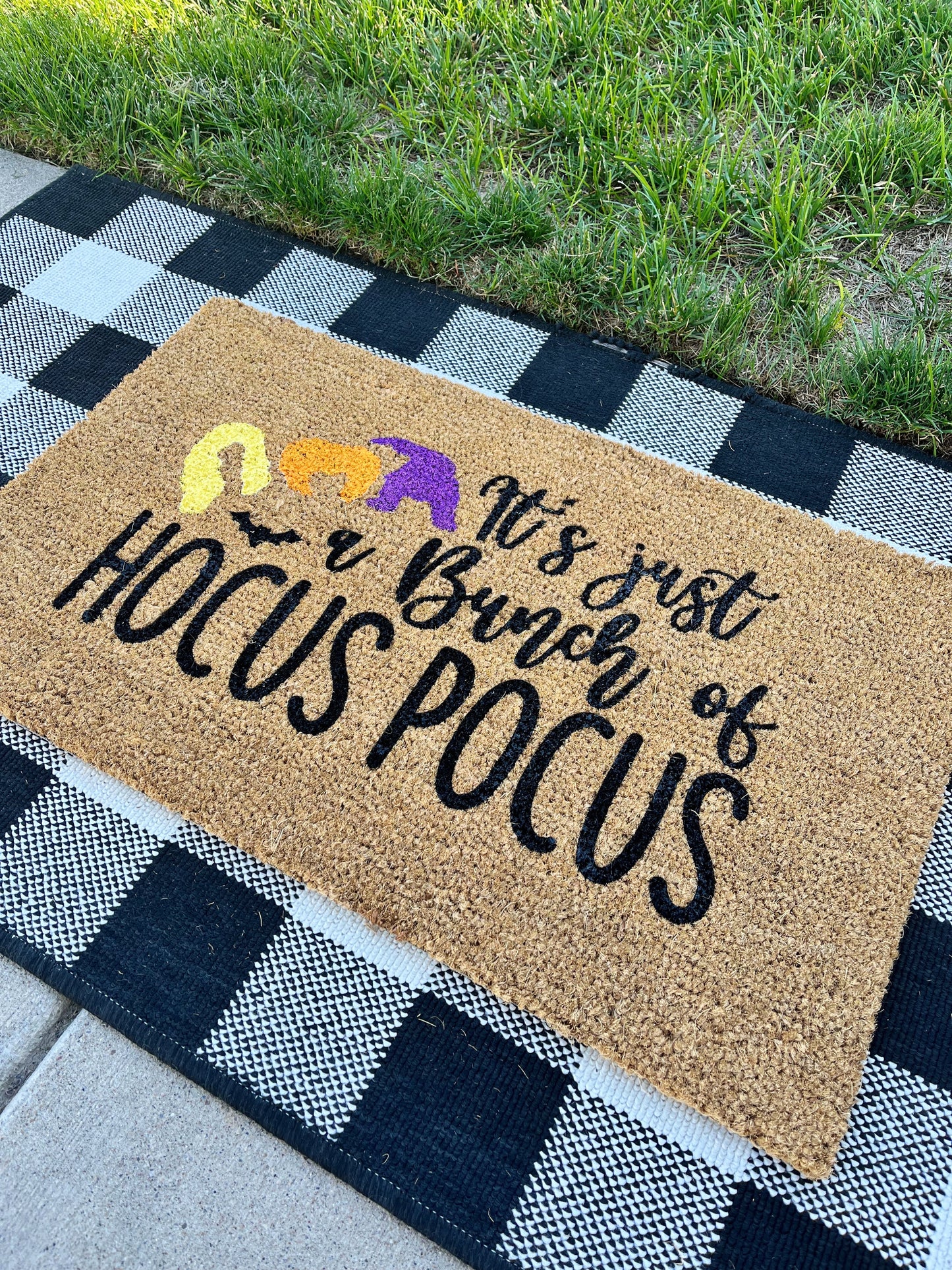 Just A Bunch Of Hocus Pocus Doormat