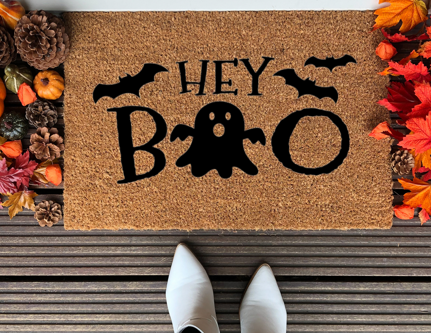 Hey Boo Doormat