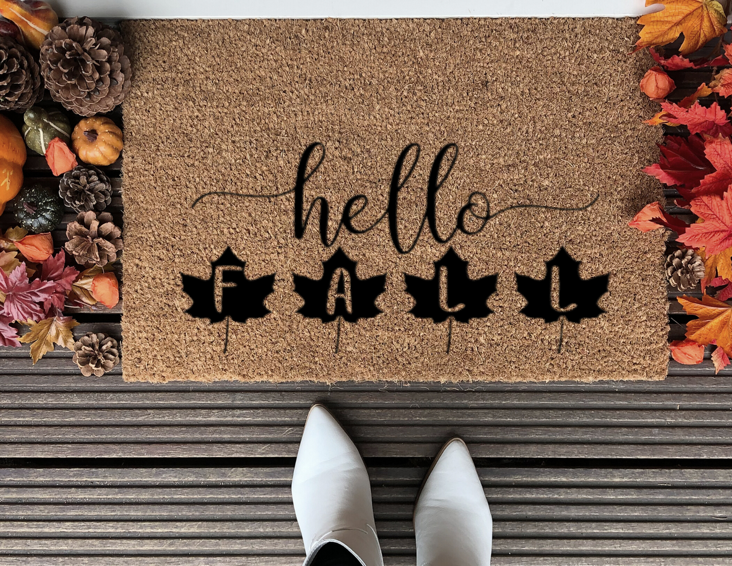 Hello Fall Doormat