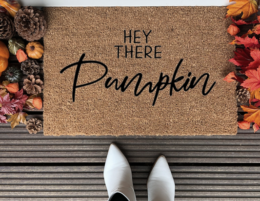 Hey There Pumpkin #2 Doormat