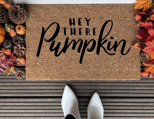 Hey There Pumpkin Doormat