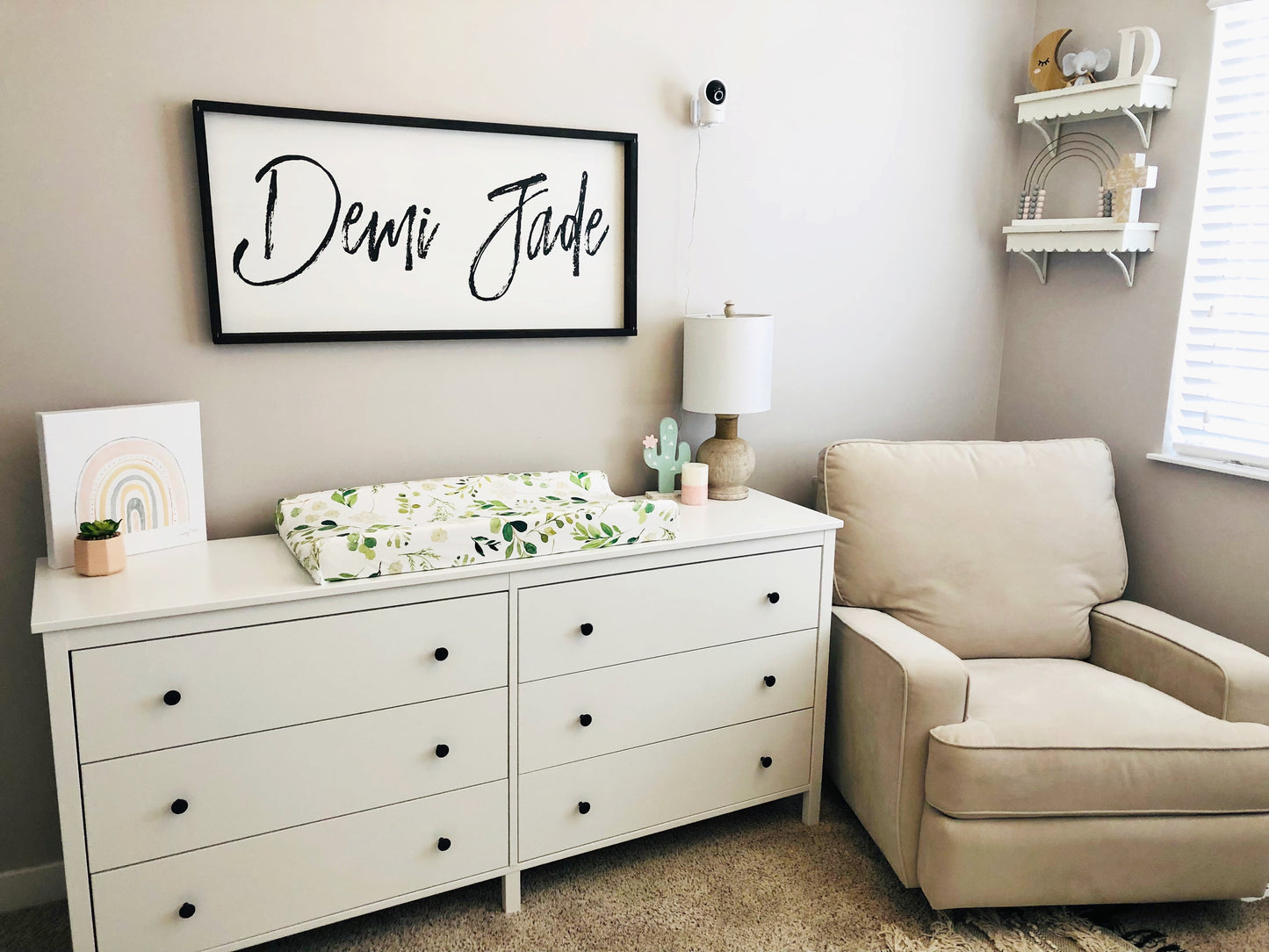 "Demi Jade" Name Sign