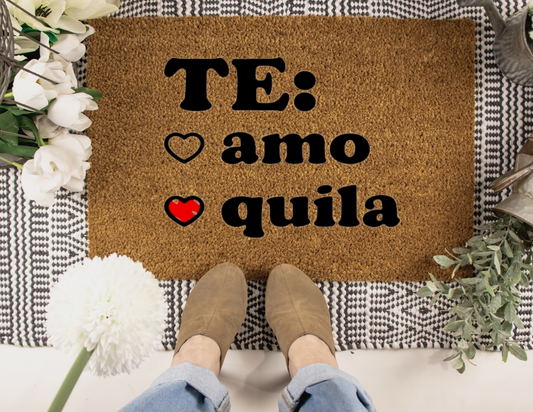 Te: Amo or Quila Doormat