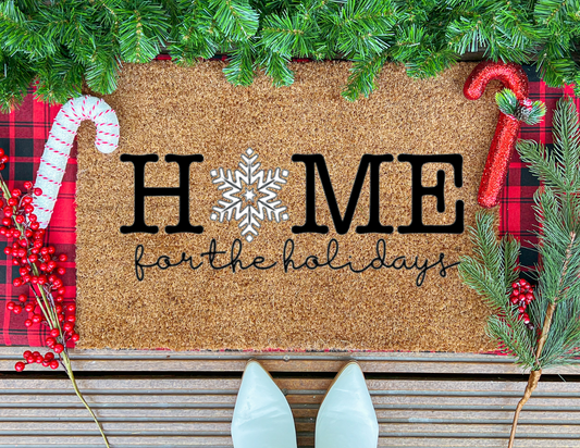 Home for the Holidays Doormat