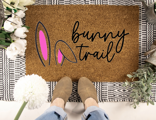 Bunny Trail Doormat