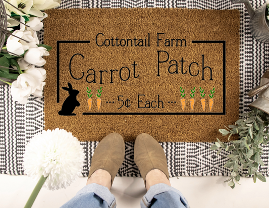 Carrot Patch Doormat