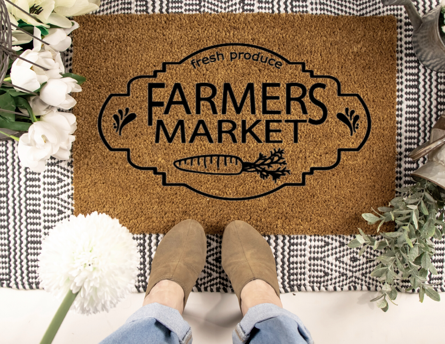 Farmers Market Doormat