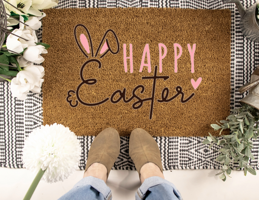 Happy Easter Doormat