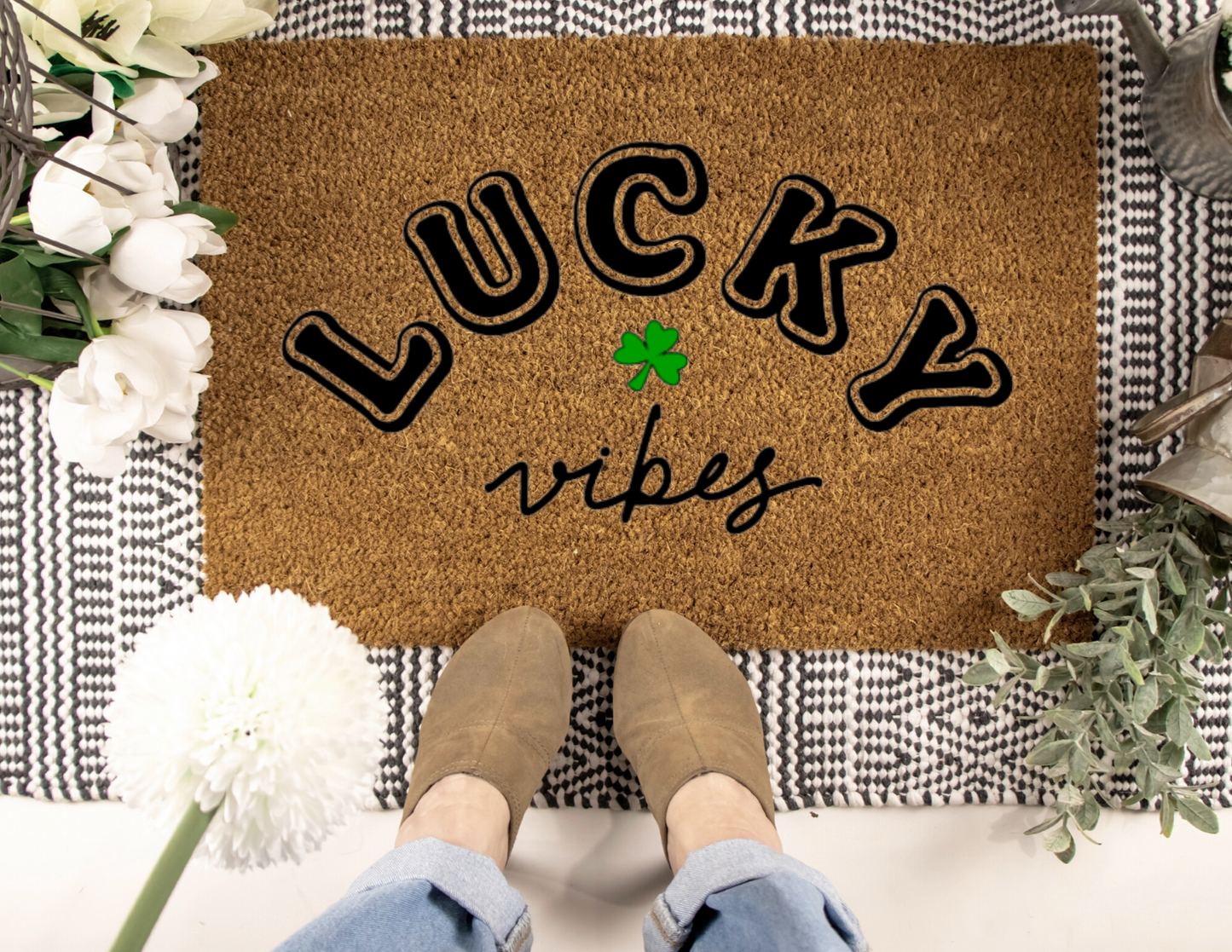 Lucky Vibes Doormat