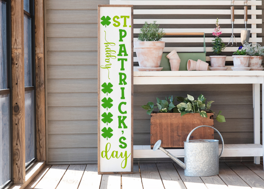 St. Patrick's Day Porch Sign